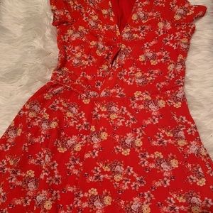 Charlotte Russe Surplice Dress